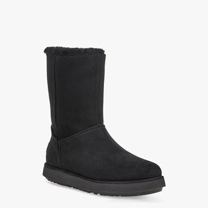 Ugg Classic Short BLVD Women Boots Black (4621DGBJZ)